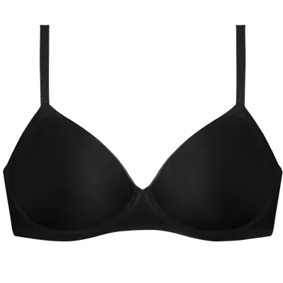 DIM INVISIBLE WIRELESS PADDED BRA - black secondary image