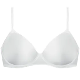 DIM INVISIBLE WIRELESS PADDED BRA - white - Master