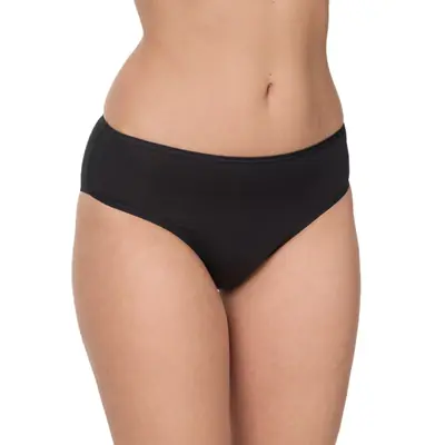 NUR DIE COTTON MIDISLIP 2x - fekete primary image