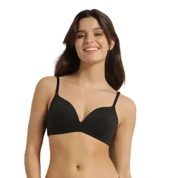 DIM INVISIBLE WIRELESS PADDED BRA - black - Master