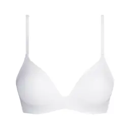 DIM INVISIBLE WIRELESS PADDED BRA - white - Master