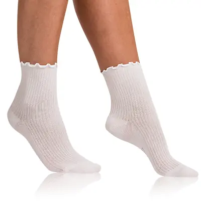 FANCY MODAL SOCKS - white primary image