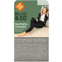 NUR DIE BAUMWOLL LEGGINGS - grey - Master