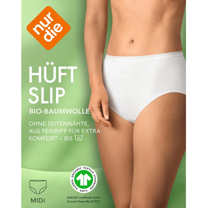 NUR DIE COTTON MIDISLIP - white - Master