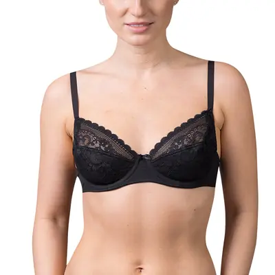 DAILY LACE BRA - black primary image