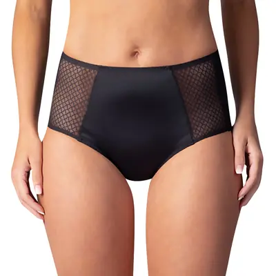 FLAT TUMMY EFFECT MIDISLIP - black primary image