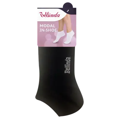 MODAL IN-SHOE SOCKS - black secondary image