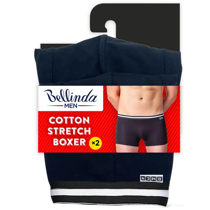 COTTON STRETCH BOXER 2x - Master