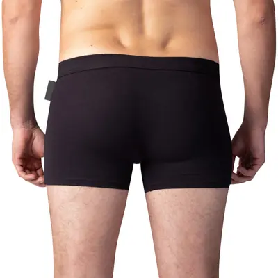 LIGHT COTTON BOXER - black secondary image