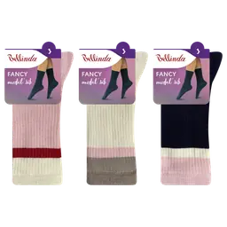 FANCY RIB MODAL SOCKS 3x - Master