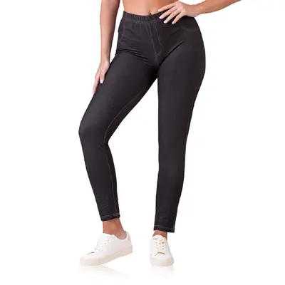 RELAX & GO JEANS TREGGINGS - black primary image