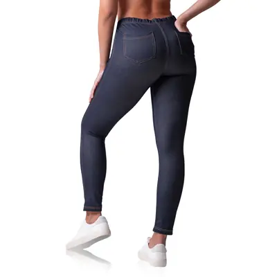 RELAX & GO JEANS TREGGINGS - dark blue secondary image