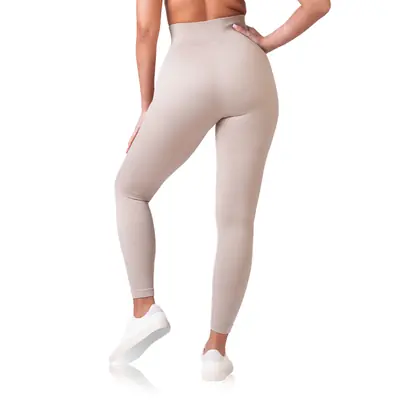 RELAX & GO RIB OPTIC LEGGINGS - taupe secondary image