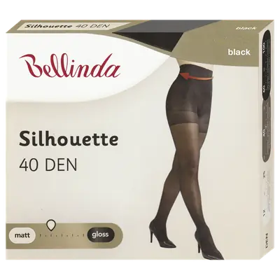 SILHOUETTE 40 DEN - black secondary image