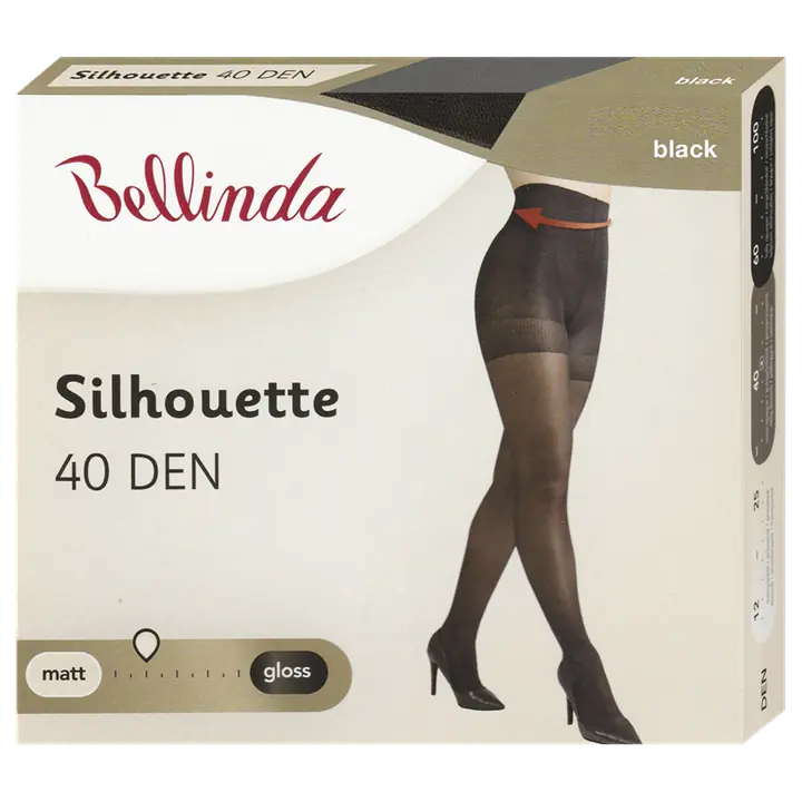 SILHOUETTE 40 DEN - black - Master