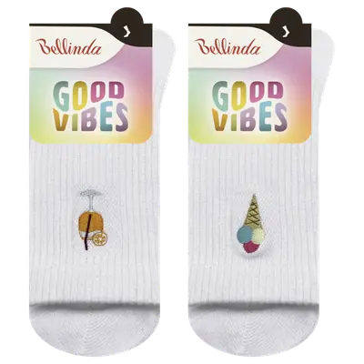 GOOD VIBES SOCKS 2X - orange secondary image
