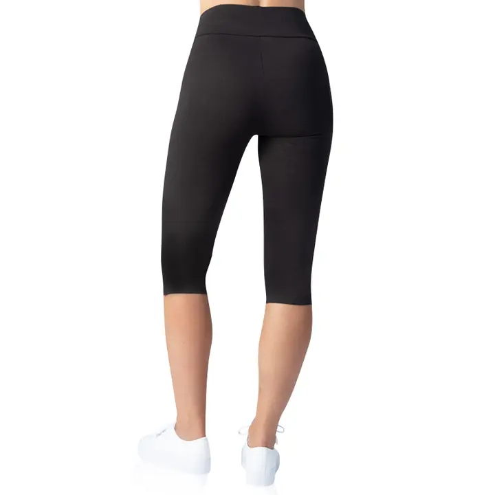 RELAX & GO COTTON CAPRI - black - Master