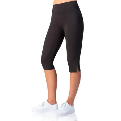 RELAX & GO COTTON CAPRI - black primary image