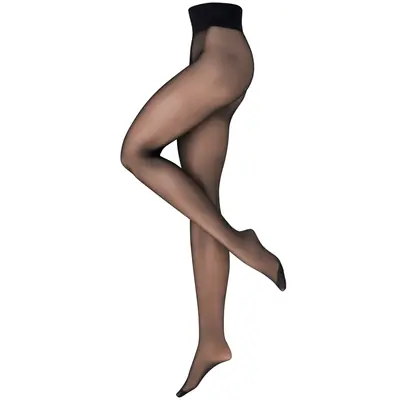 LEG SHAPER 25 DEN - black primary image