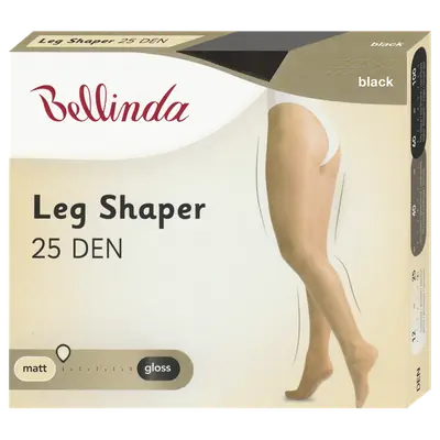 LEG SHAPER 25 DEN - black secondary image
