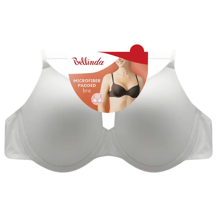 MICROFIBRE PADDED BRA - white - Master