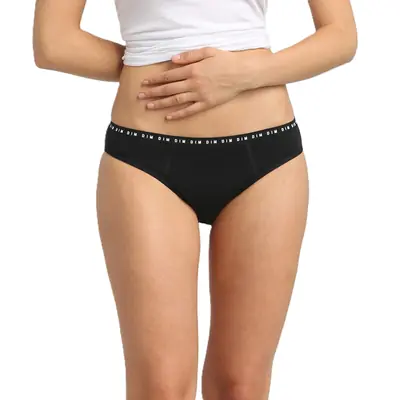 MENSTRUAL SLIP STRONG - black primary image