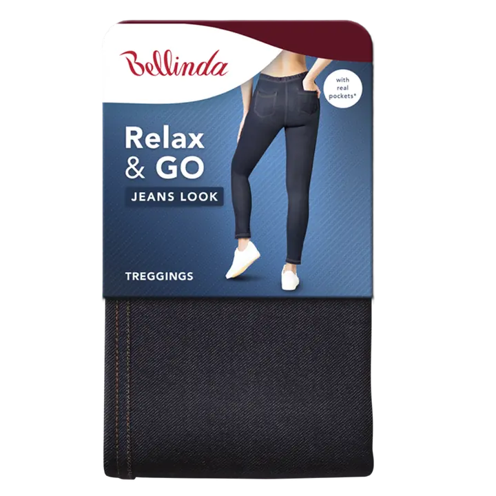 RELAX & GO JEANS TREGGINGS - black - Master