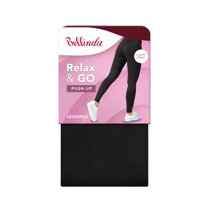 RELAX & GO PUSH-UP LEGGINGS - black - Master