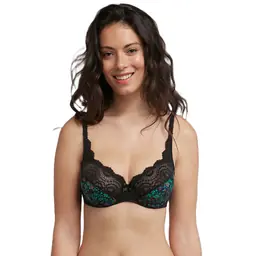 PLAYTEX FLOWER ELEGANCE UNDERWIRED BRA - black - Master