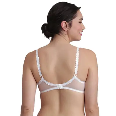 PLAYTEX RCS UNDERWIRE BALCONETTE BRA - white secondary image