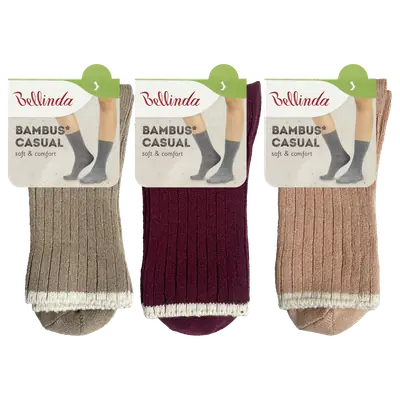 BAMBUS CASUAL SOCKS 3x primary image