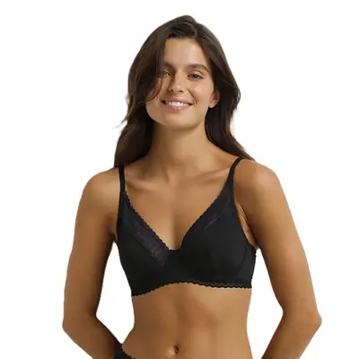 DIM DAILY MICRO FOULARD BRA - black primary image