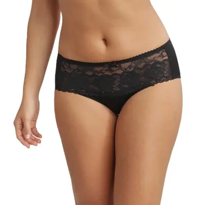 PLAYTEX RCS FLOWER ELEGANCE MIDI BRIEF - black primary image