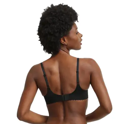 DIM TRIANGLE BODY TOUCH BRA - black secondary image
