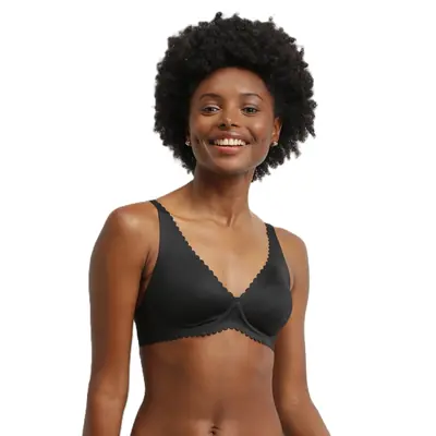 DIM TRIANGLE BODY TOUCH BRA - black primary image