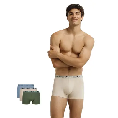 DIM GOTS COTTON STRETCH BOXER 3x - green primary image