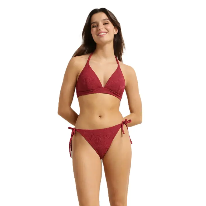 SWIMWEAR SHELL SLIP - dark red - Master