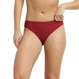 SWIMSUIT SHELL BIKINI - dark red - Master